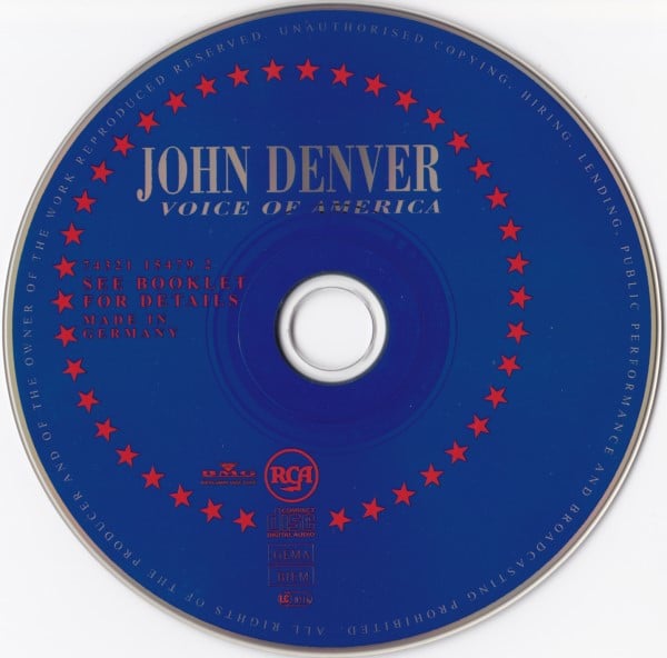 John Denver : Voice Of America (CD, Comp)