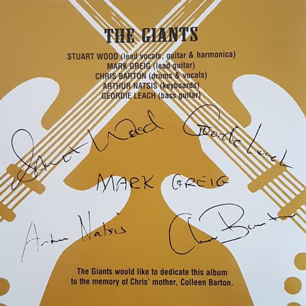 The Giants (11) : Live In Europe (CD, Album, Liv)