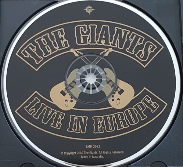 The Giants (11) : Live In Europe (CD, Album, Liv)