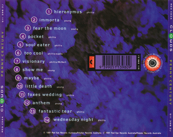 Clouds* : Penny Century (CD, Album, RE)