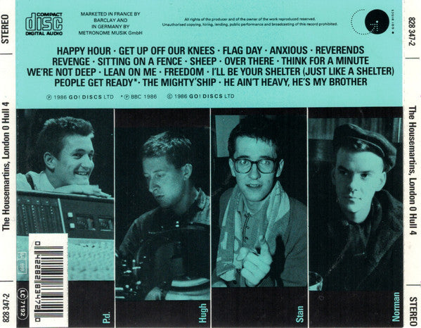 Buy The Housemartins : London 0 Hull 4 (CD, Album, RE, PMD) Online
