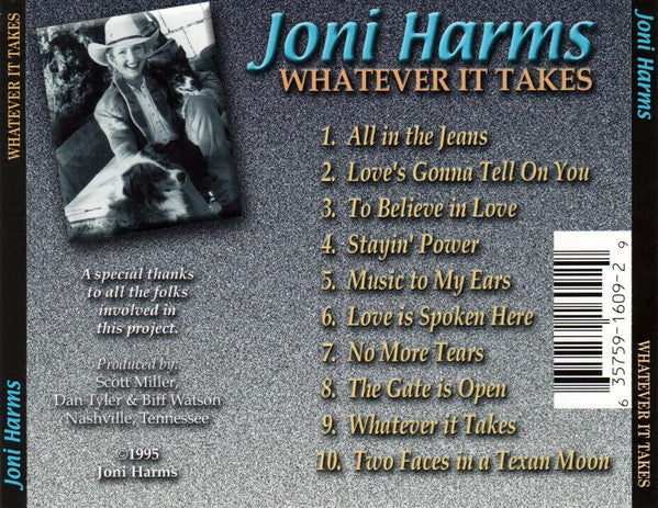 Joni harms : Whatever It Takes (CD, Album)