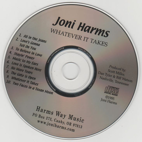 Joni harms : Whatever It Takes (CD, Album)