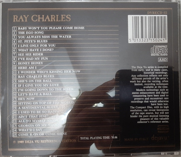 Ray Charles : The Ray Charles Story (25 Phonographic Memories) (CD, Comp)