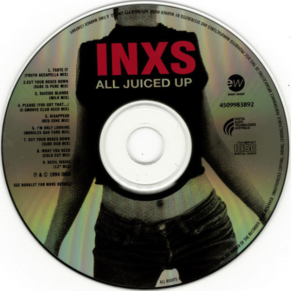 INXS : All Juiced Up (CD, Comp, Mixed)
