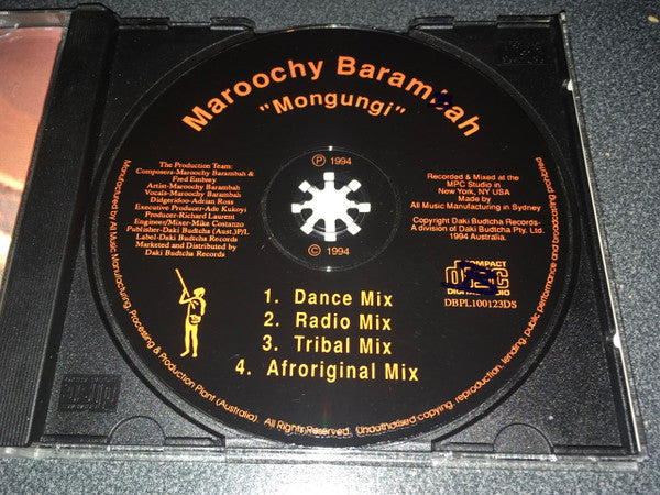 Maroochy Barambah : Mongungi (CD, Single)