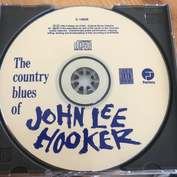 John Lee Hooker : The Country Blues Of John Lee Hooker (CD, Album)