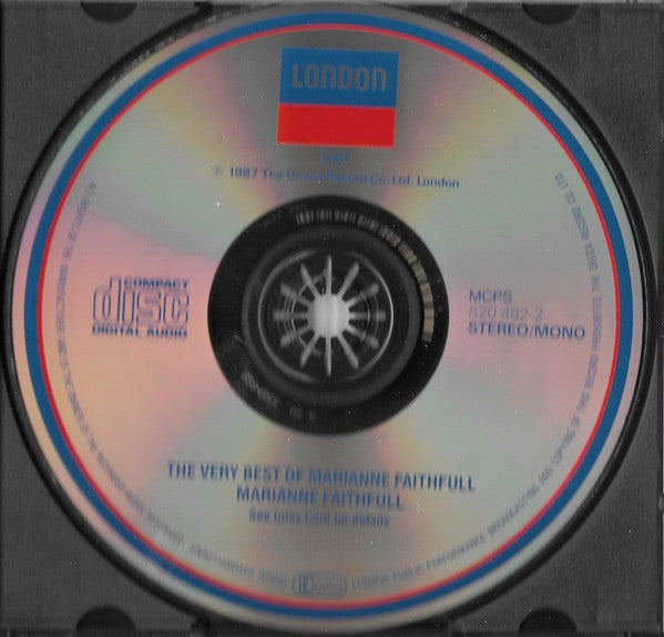 Marianne Faithfull : The Very Best Of Marianne Faithfull (CD, Comp, Mono, RE)