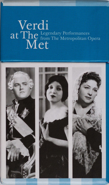 Giuseppe Verdi : Verdi At The Met (Legendary Performances From The Metropolitan Opera) (20xCD, Comp, RM + Box)