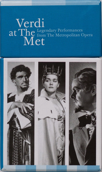 Giuseppe Verdi : Verdi At The Met (Legendary Performances From The Metropolitan Opera) (20xCD, Comp, RM + Box)