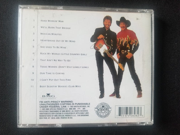 Brooks & Dunn : Hard Workin' Man (CD, Album, RE)