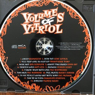 Various : Volumes Of Vitriol (CD, Comp)
