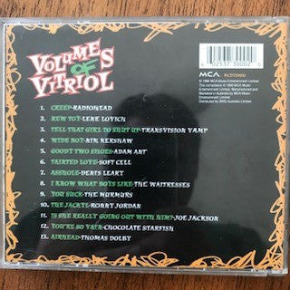 Various : Volumes Of Vitriol (CD, Comp)