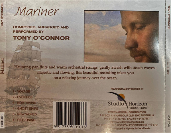 Tony O'Connor (2) : Mariner (CD, Album)