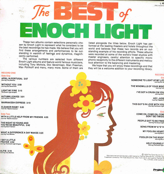 Enoch Light & The Light Brigade* : The Best Of Enoch Light (2xLP, Comp)