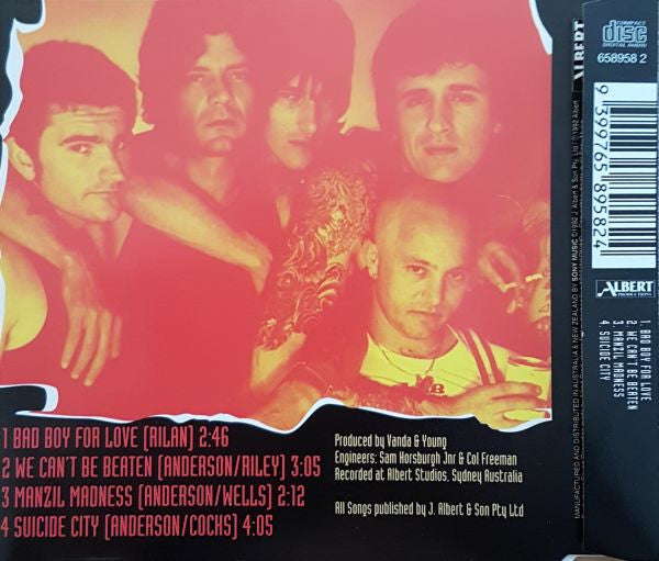 Rose Tattoo : Bad Boy For Love (CD, EP)
