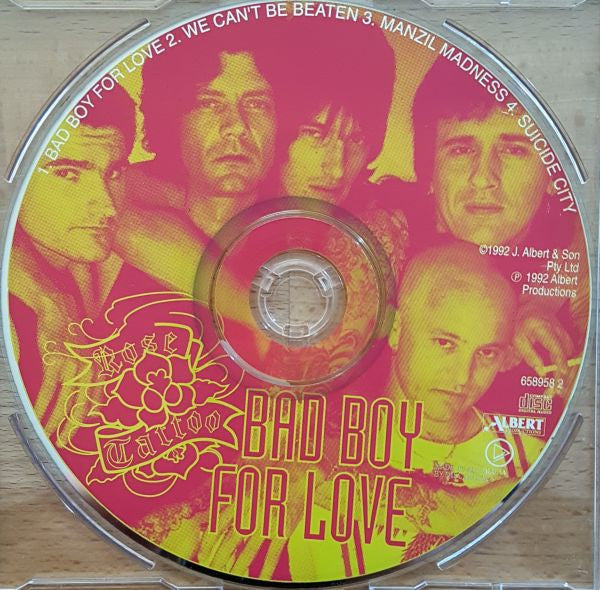 Rose Tattoo : Bad Boy For Love (CD, EP)