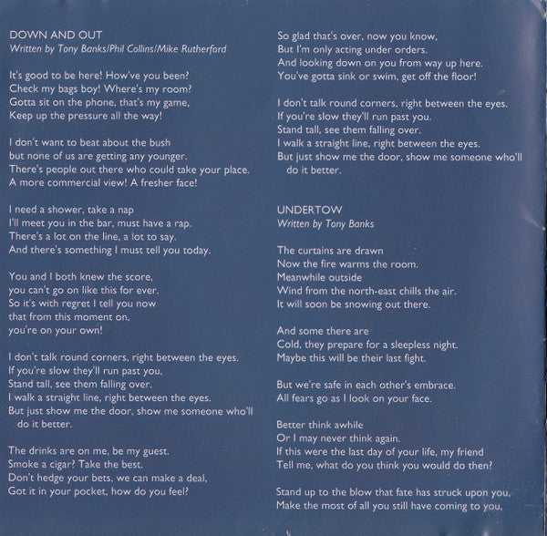 Genesis : ...And Then There Were Three... (CD, Album, RE, RM, RP)