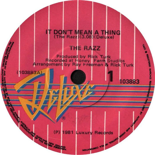 The Razz (2) : It Don't Mean A Thing (7", Single)