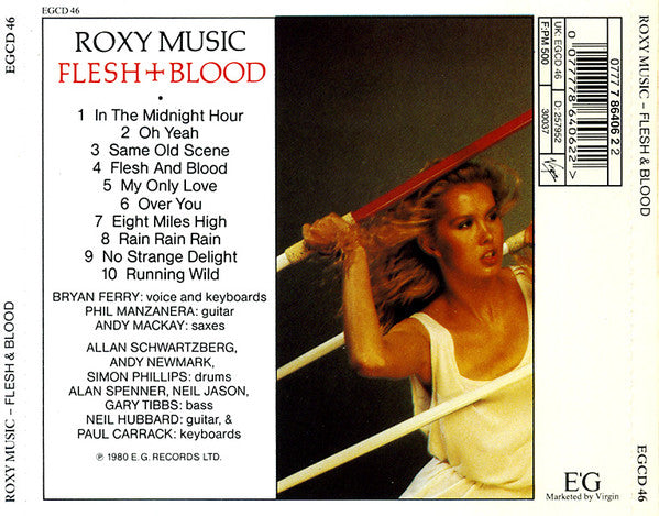 Roxy Music : Flesh + Blood (CD, Album, RE)
