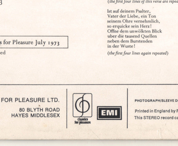 Johannes Brahms - Hallé Orchestra : Academic Festival Overture (LP, Album, Sle)