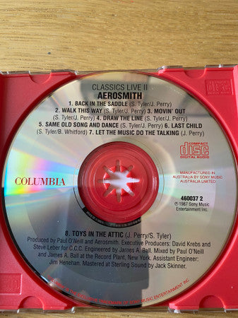 Aerosmith : Classics Live! II (CD)