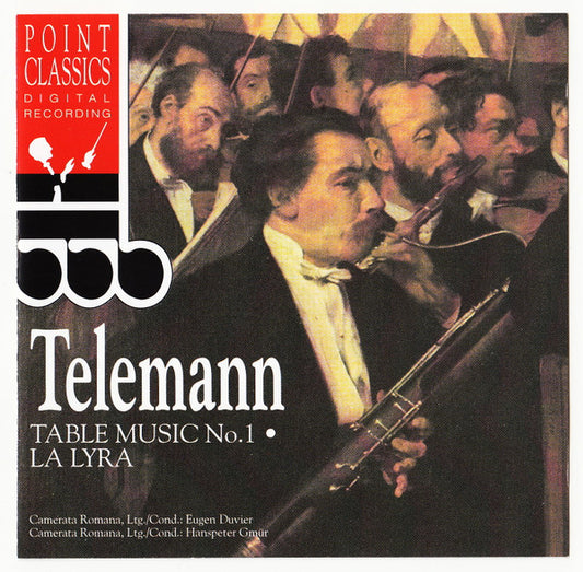 Georg Philipp Telemann : Table Music No.1, La Lyra (CD, Album)