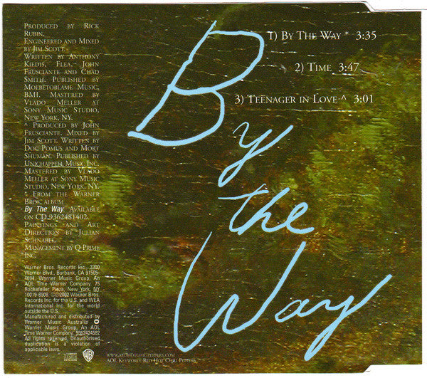 Red Hot Chili Peppers : By The Way (CD, Single, CD1)