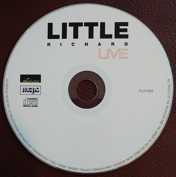 Little Richard : Live (CD, Album)
