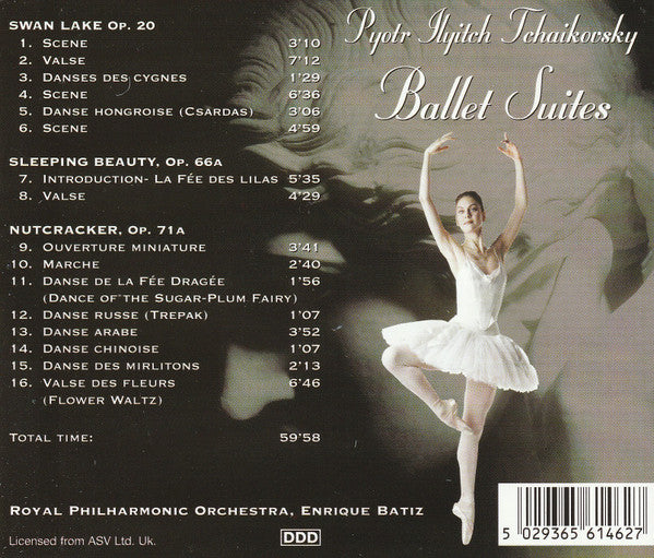 Pyotr Ilyich Tchaikovsky : Ballet Suites (CD, Album)
