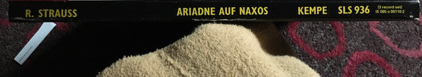 Richard Strauss, Gundula Janowitz, James King (3), Teresa Żylis-Gara, Sylvia Geszty, Theo Adam, Peter Schreier, Hermann Prey  , Staatskapelle Dresden Orchestra Of The Dresden State Opera Rudolf Kempe : Ariadne Auf Naxos (3xLP, RE + Box)
