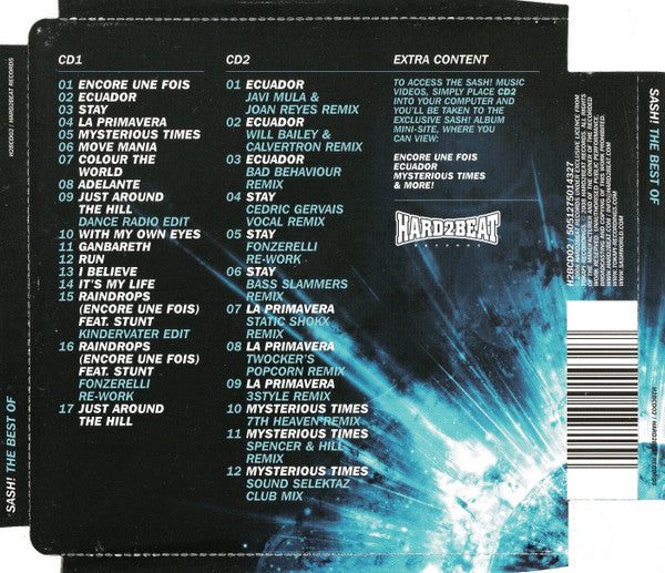 Sash! : The Best Of (2xCD, Comp, Sup)
