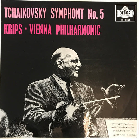 Tchaikovsky*, Krips* ∙ Vienna Philharmonic* : Symphony No. 5 (LP, Mono)