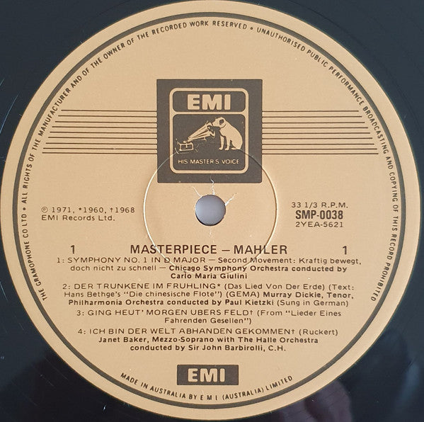 Gustav Mahler : Masterpiece II (LP, Comp)