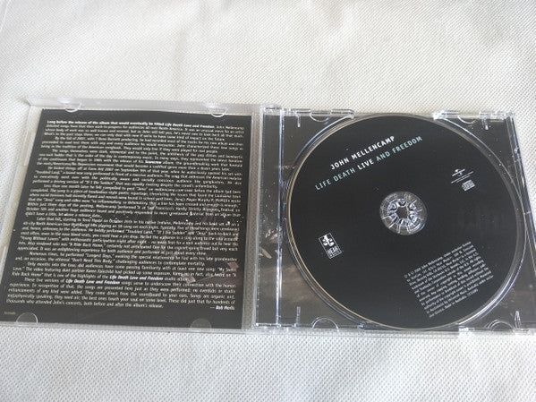 John Mellencamp* : Life Death Live And Freedom (CD, Album)