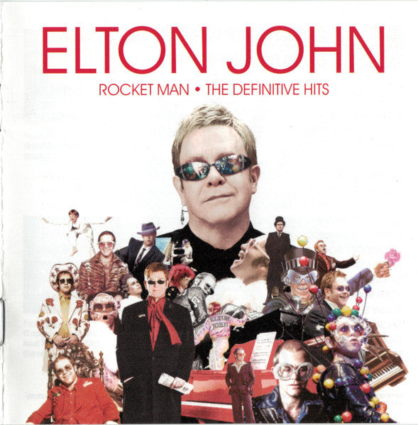 Elton John : Rocket Man - The Definitive Hits (CD, Comp, Sup)