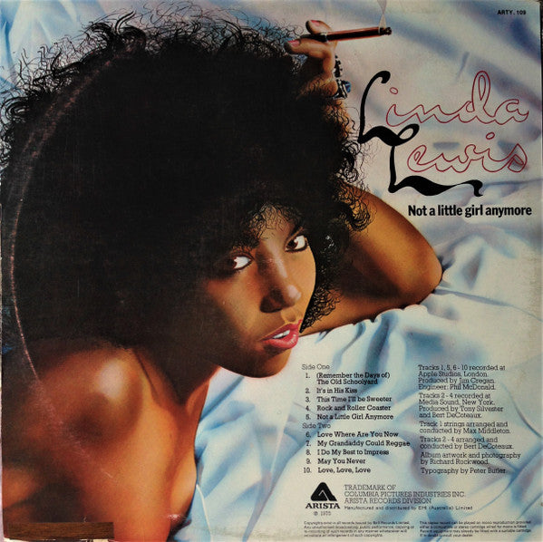 Linda Lewis : Not A Little Girl Anymore (LP, Album)