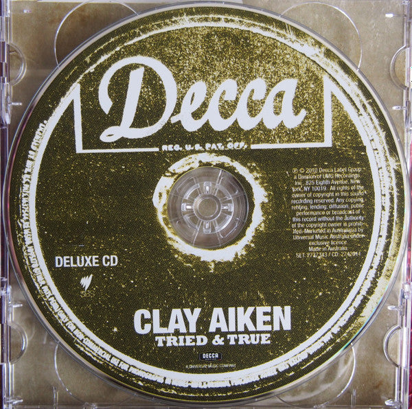 Clay Aiken : Tried & True (CD, Album, Dlx + DVD-V, NTSC)