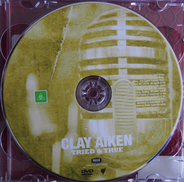 Clay Aiken : Tried & True (CD, Album, Dlx + DVD-V, NTSC)
