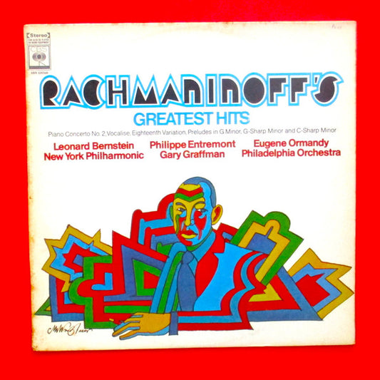 Leonard Bernstein With New York Philharmonic And Eugene Ormandy With The Philadelphia Orchestra, Sergei Vasilyevich Rachmaninoff : Rachmaninoff's Greatest Hits (LP, Comp)