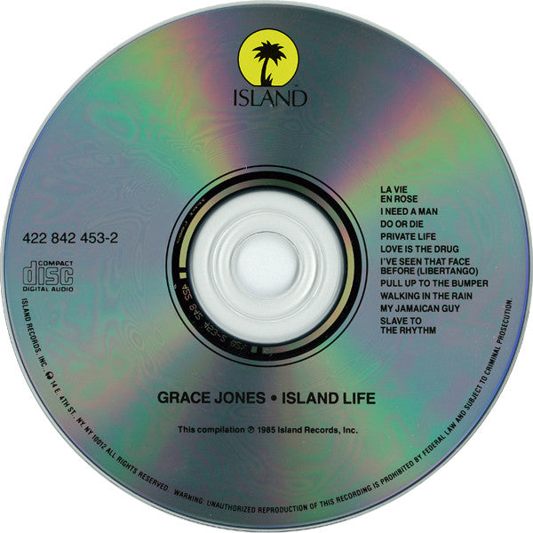 Grace Jones : Island Life (CD, Comp)