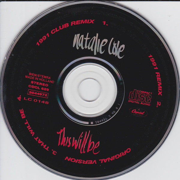 Natalie Cole : This Will Be (The Ben Liebrand Remix) (CD, Single)
