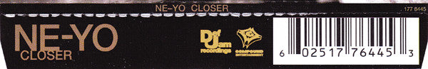 Ne-Yo : Closer (CD, Single)
