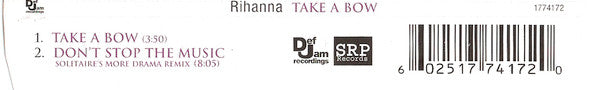 Rihanna : Take A Bow (CD, Single)