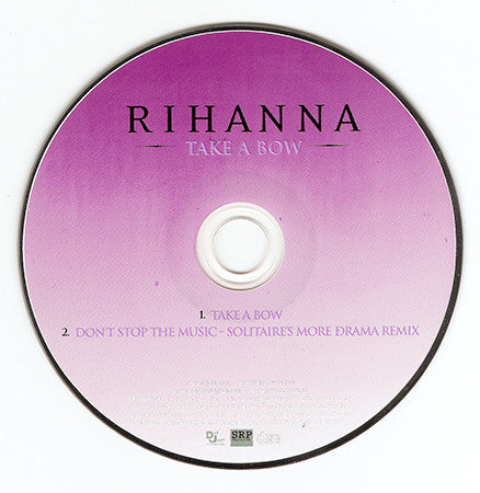 Rihanna : Take A Bow (CD, Single)