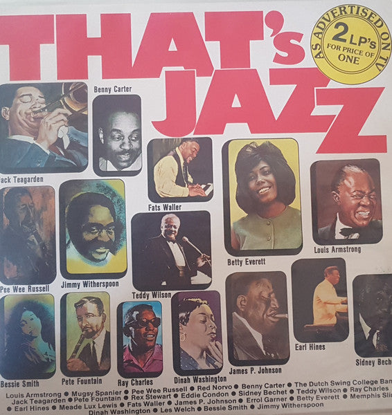 Various : That's Jazz (2xLP, Comp)