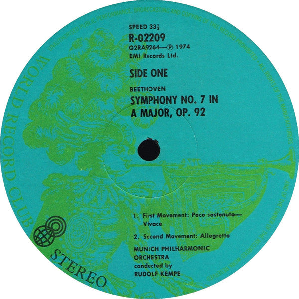 Ludwig Van Beethoven : The Complete Symphonies Vol. 6 (LP, Album, Quad, Club)