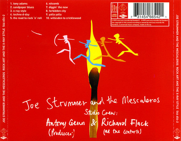 Joe Strummer & The Mescaleros : Rock Art And The X-Ray Style (CD, Album, RE)