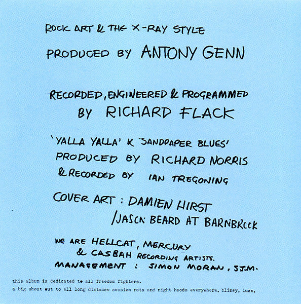 Joe Strummer & The Mescaleros : Rock Art And The X-Ray Style (CD, Album, RE)