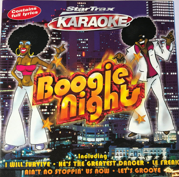 Unknown Artist : Boogie Nights (CD)